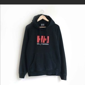 Helly Hansen logo sweatshirt hoodie size M